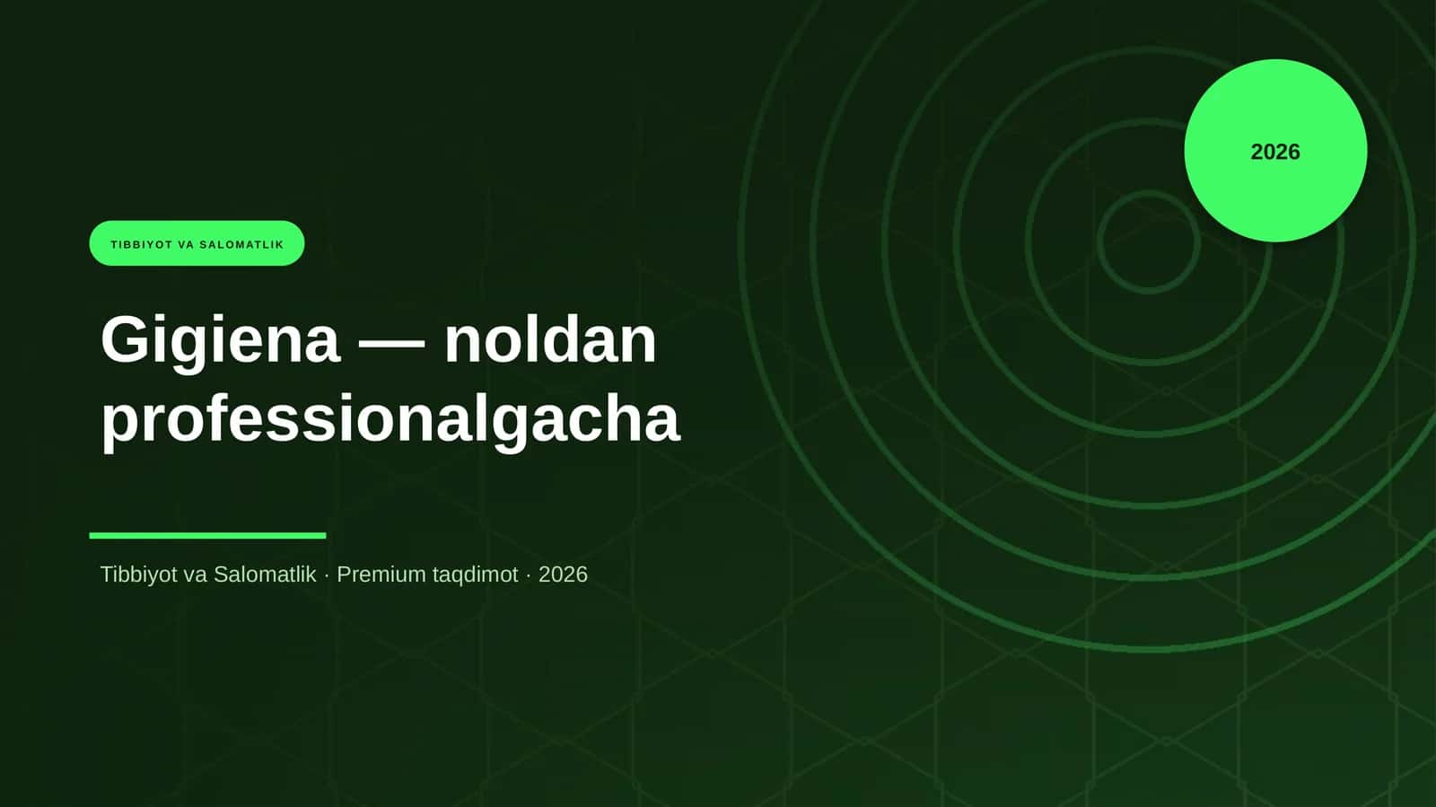 Gigiena — noldan professionalgacha 1