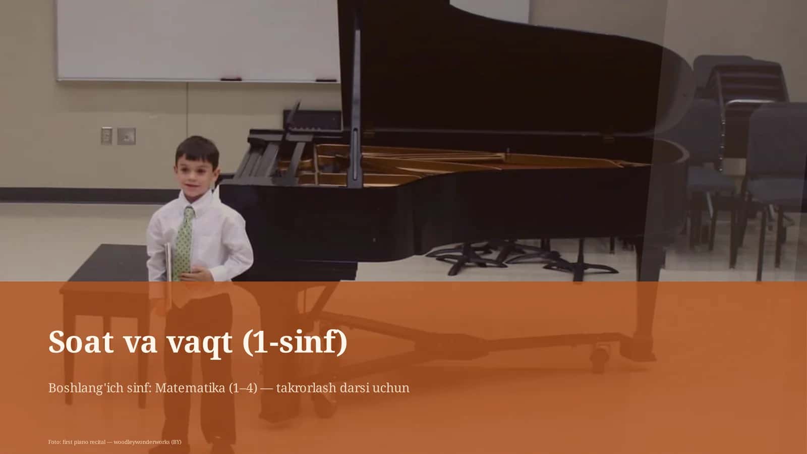 Soat va vaqt (1-sinf) 1