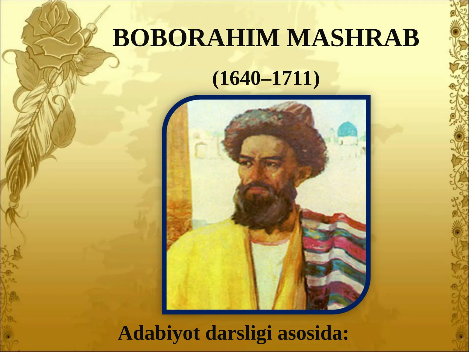 BOBORAHIM MASHRAB 1