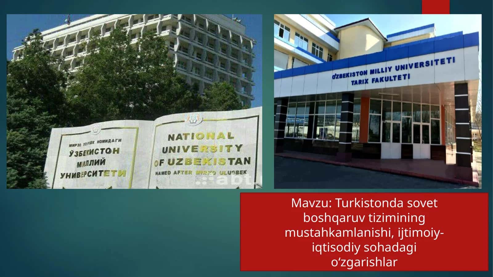 Turkistonda sovet boshqaruv tizimining mustahkamlanishi, ijtimoiy- iqtisodiy sohadagi o‘zgarishlar 1