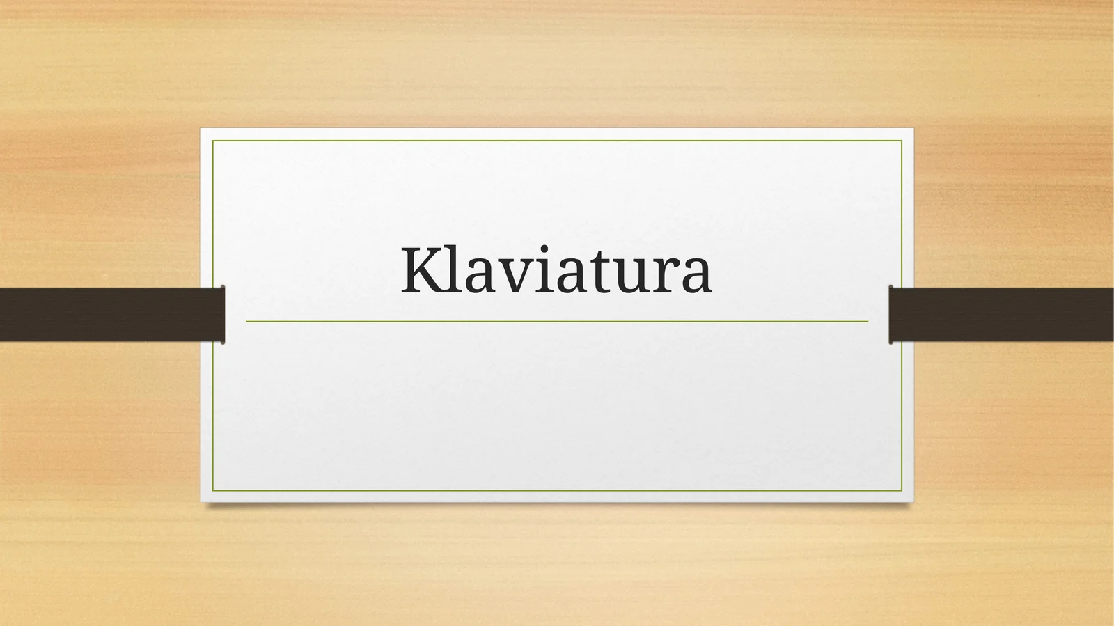 Klaviatura 1