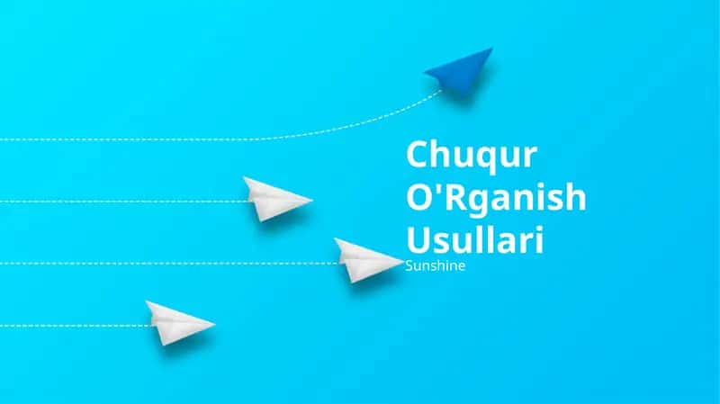 Chuqur O'Rganish Usullari 1