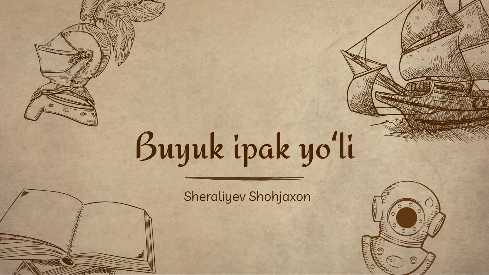 Tarix Buyuk ipak yoʻli 1