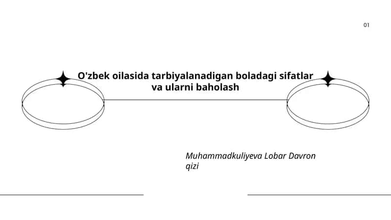 O'zbek oilasida tarbiyalanadigan boladagi sifatlar va ularni baholash 1