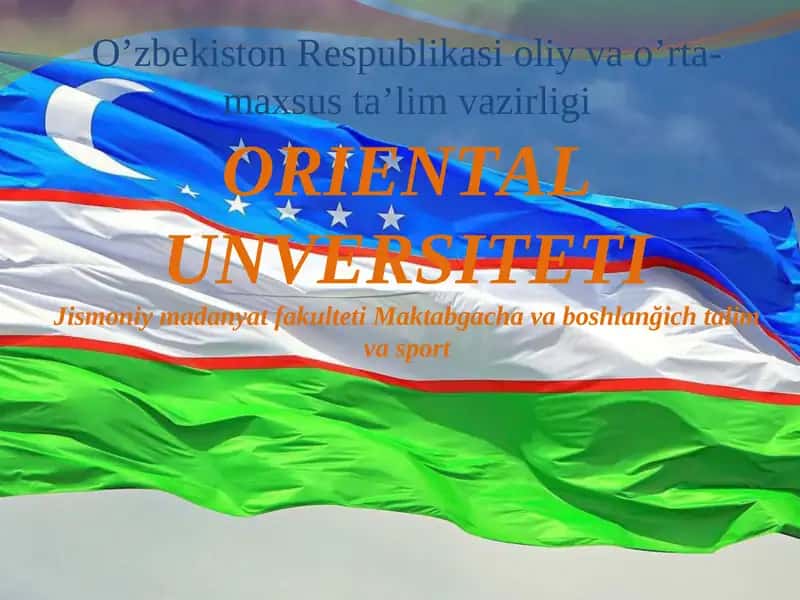 Boshlang’ich ta’limda (1va 4- siniflar) gimnastika mashg’ulotining konspektini tuzish 1
