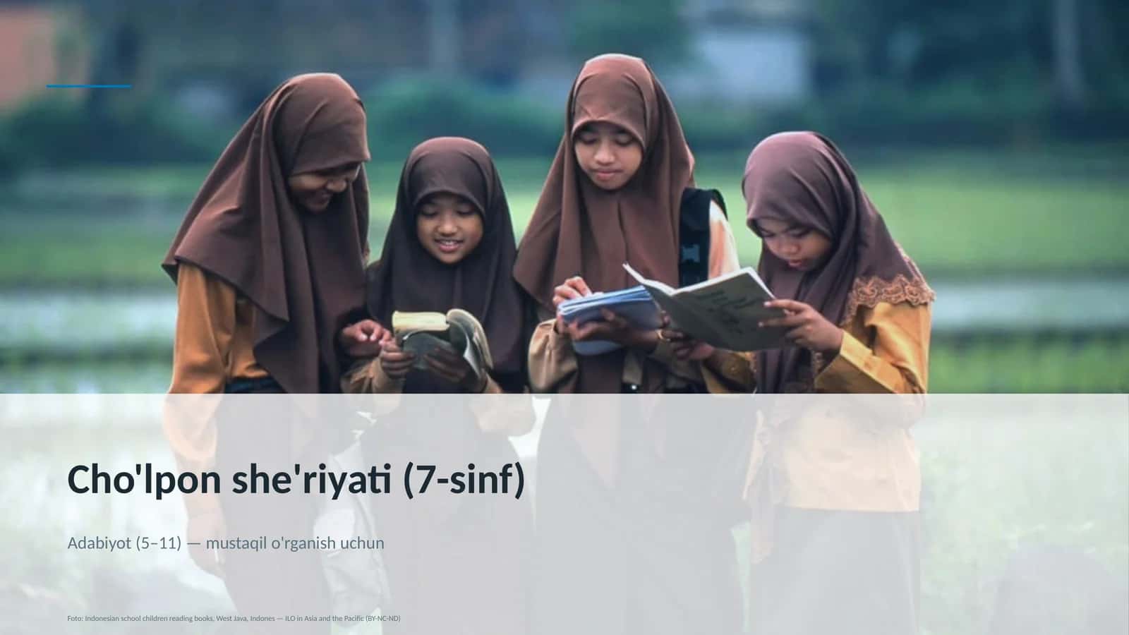 Cho'lpon she'riyati (7-sinf) 1