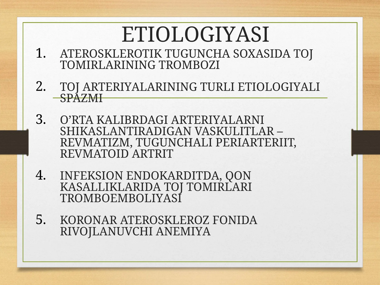 Miokard infarkti 1