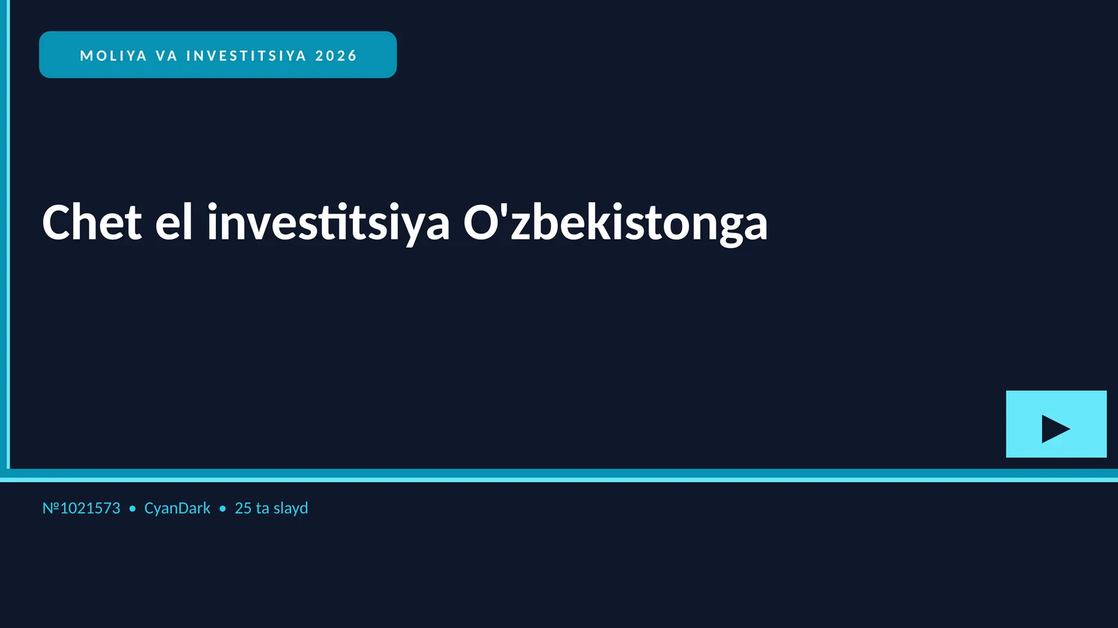 MOLIYA VA INVESTITSIYA 2026 1