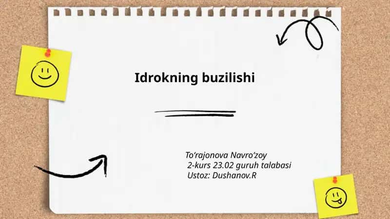 Idrokning buzilishi 1