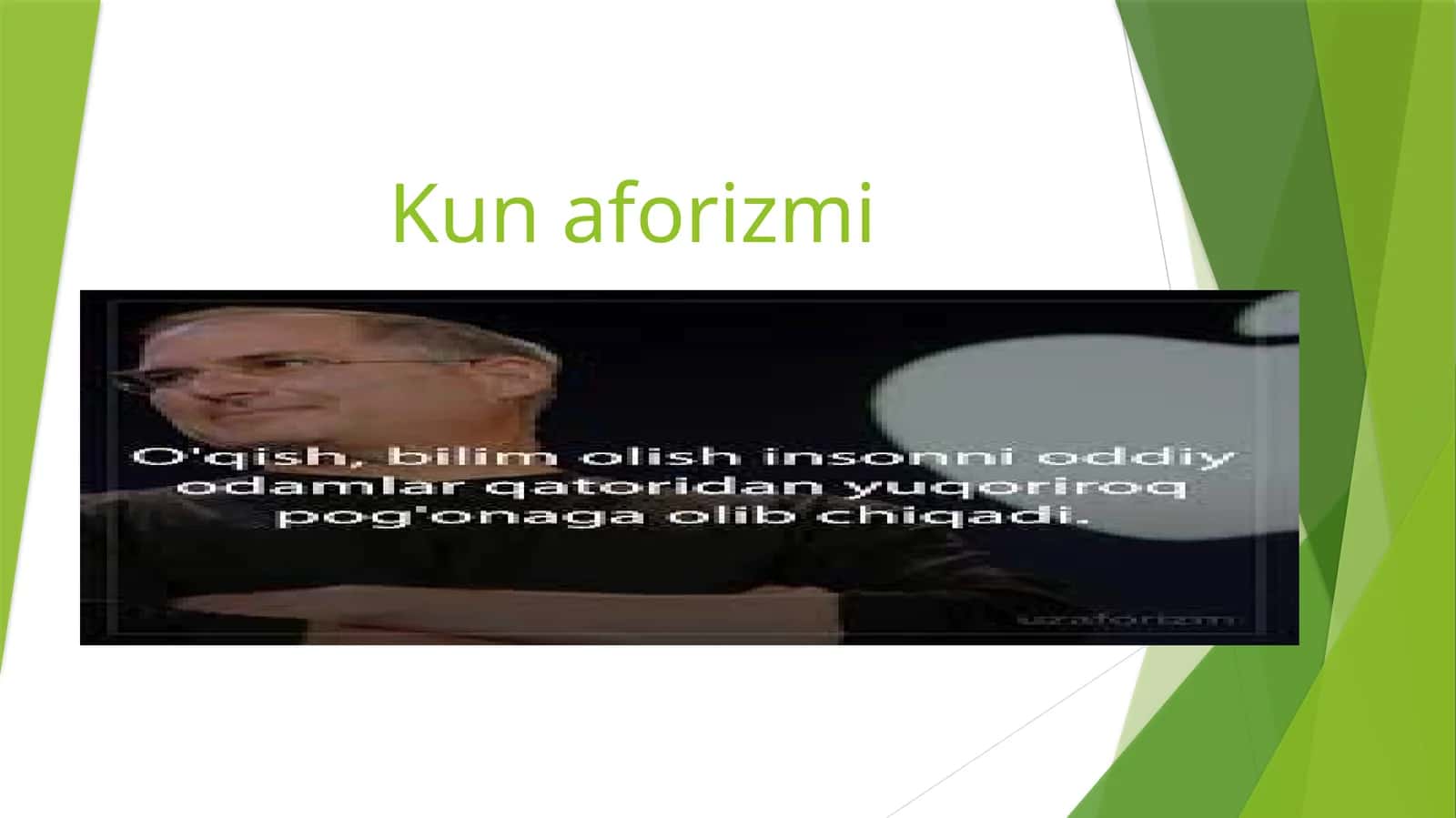 Kun aforizmi 1