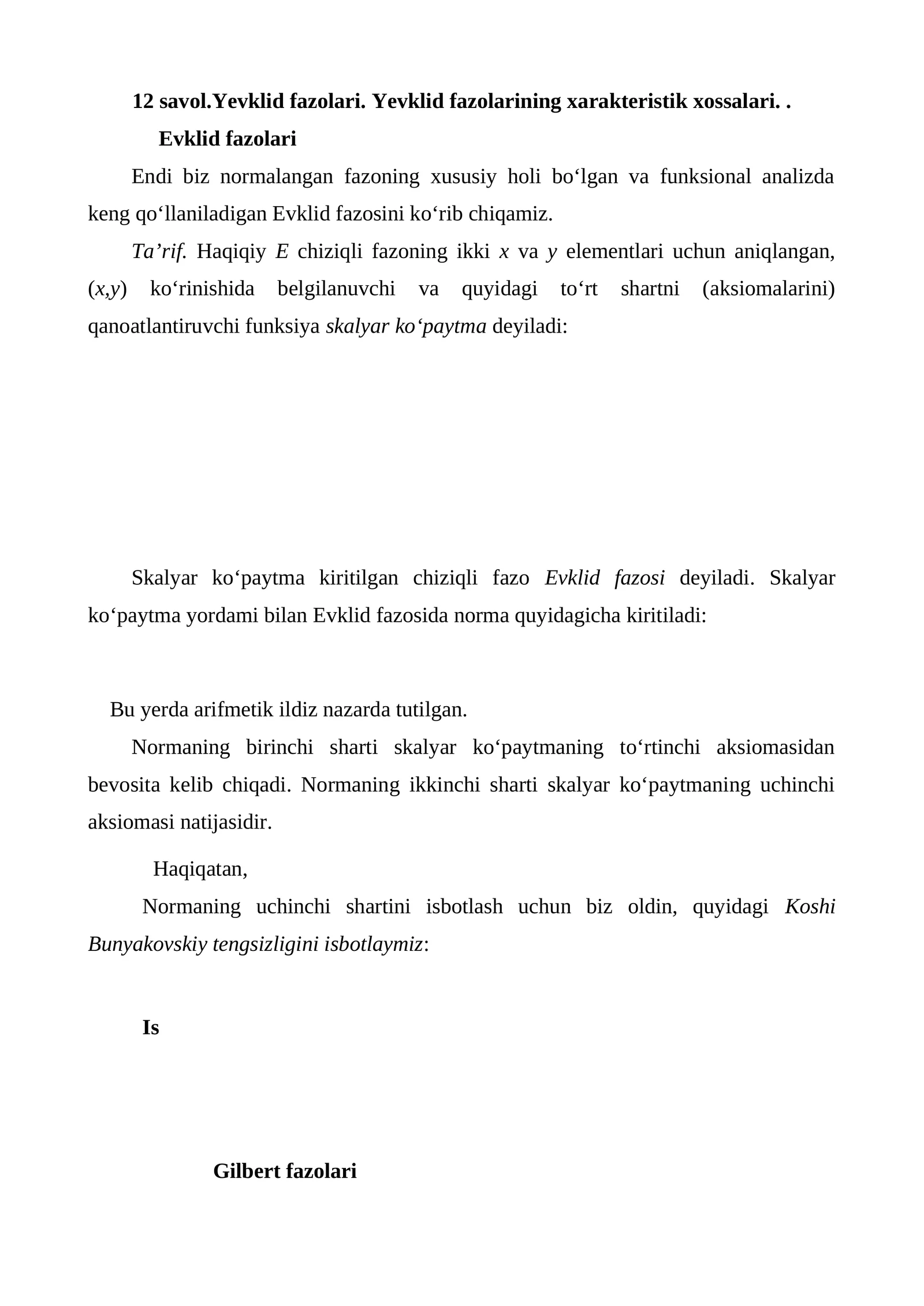 Evklid fazolari 1