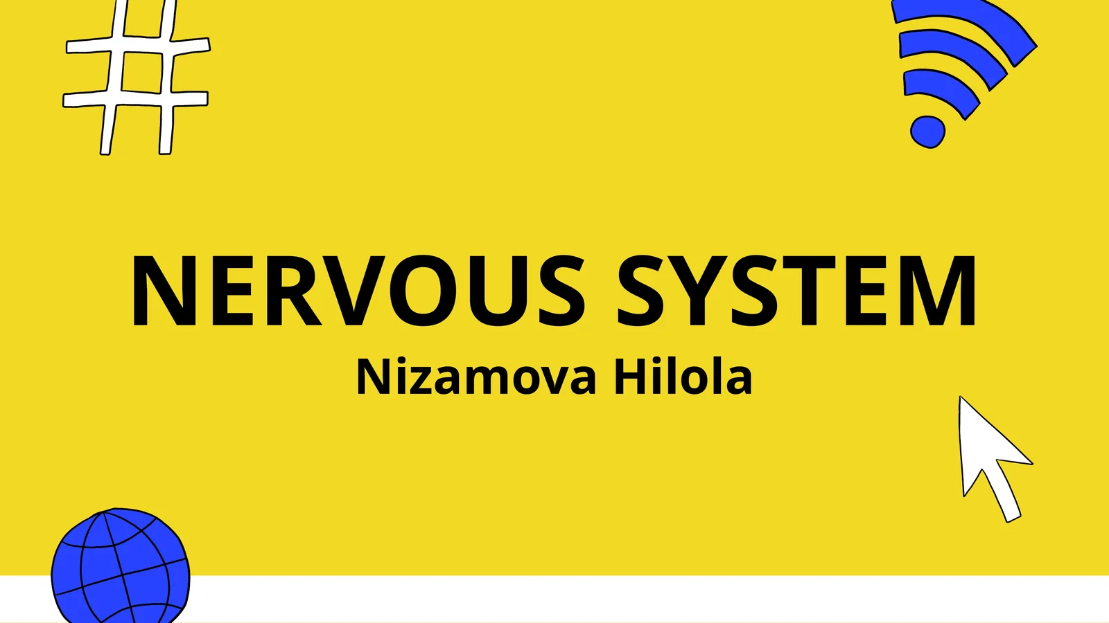 NERVOUS SYSTEM 1