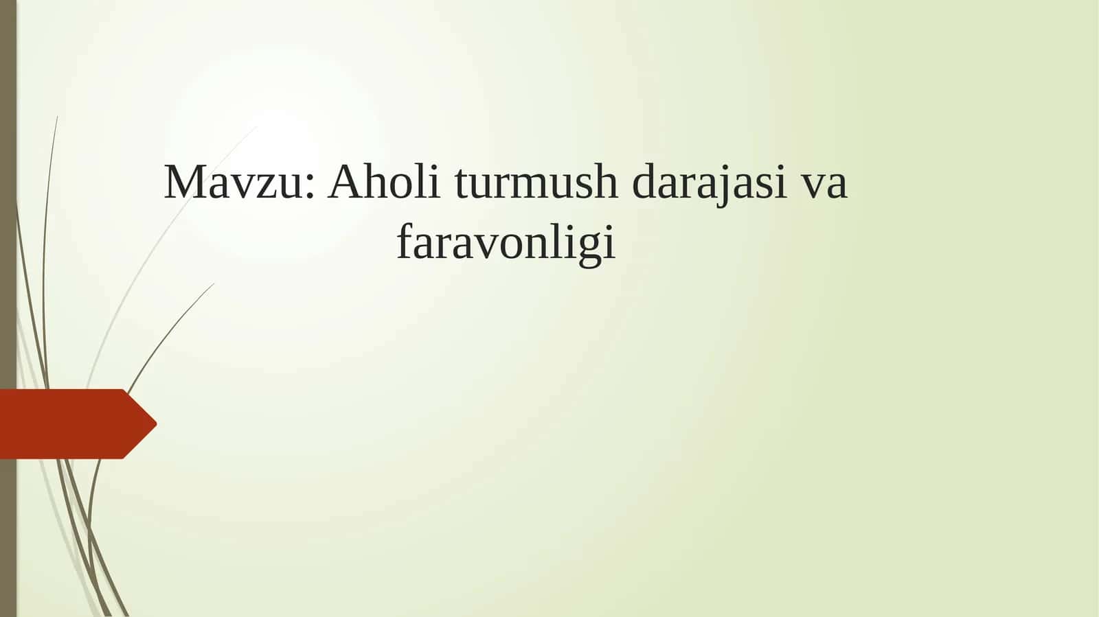 Aholiturmushdarajasivafaravonligi 1