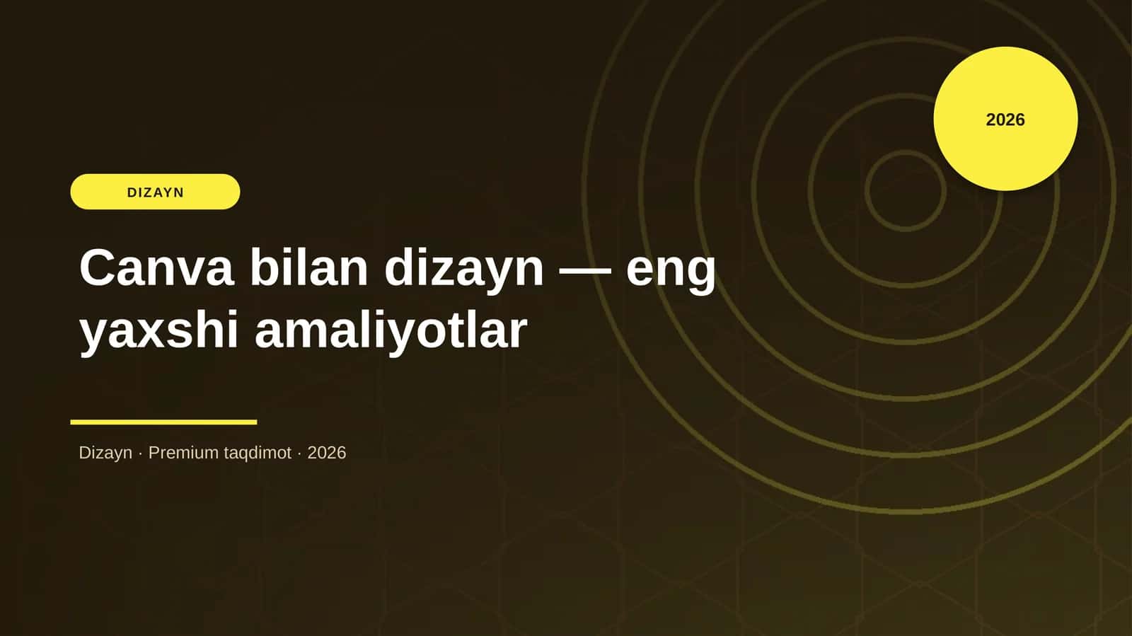 Canva bilan dizayn — eng yaxshi amaliyotlar 1