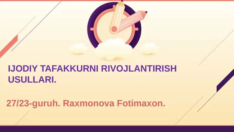 IJODIY TAFAKKURNI RIVOJLANTIRISH USULLARI 1