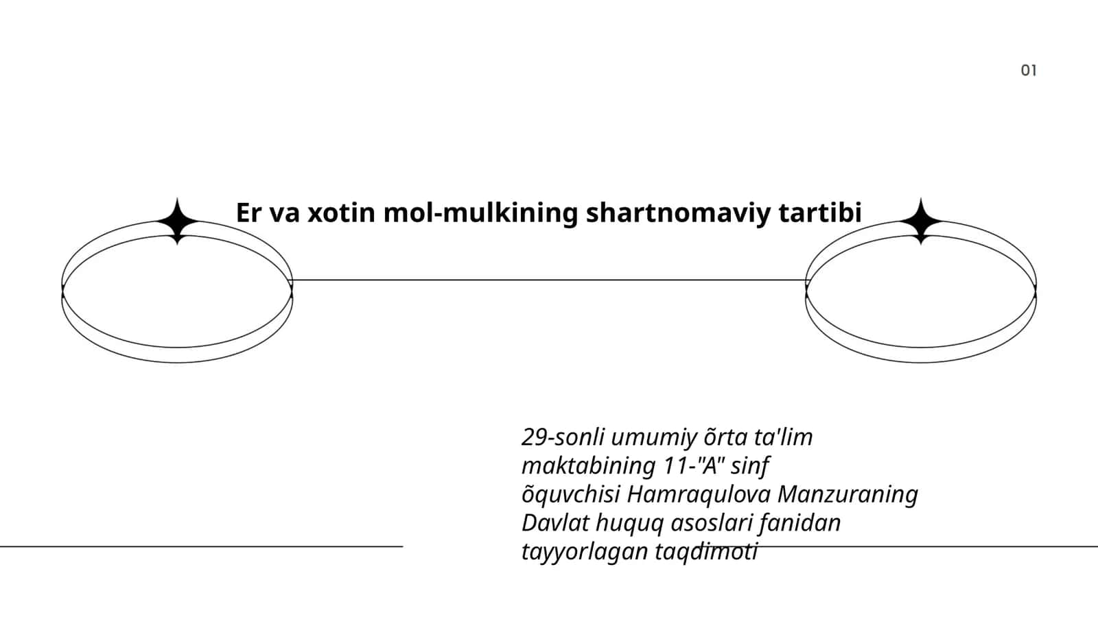 Davlat huquq asoslari fanidan tayyorlagan taqdimoti 1