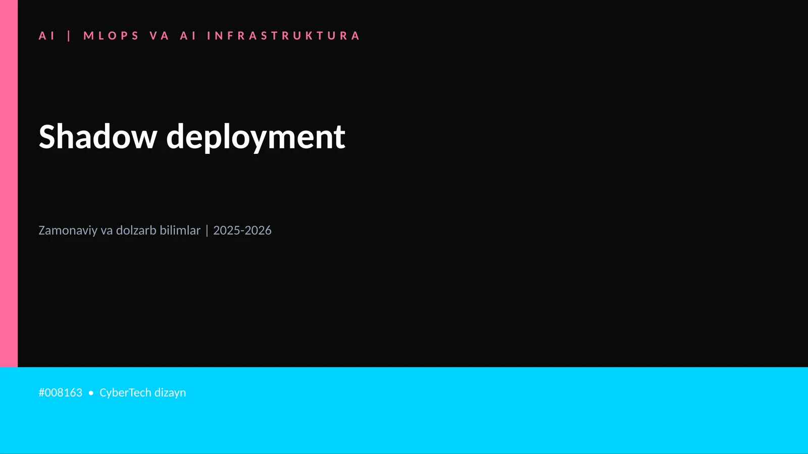 AI | MLOPS VA AI INFRASTRUKTURA 1