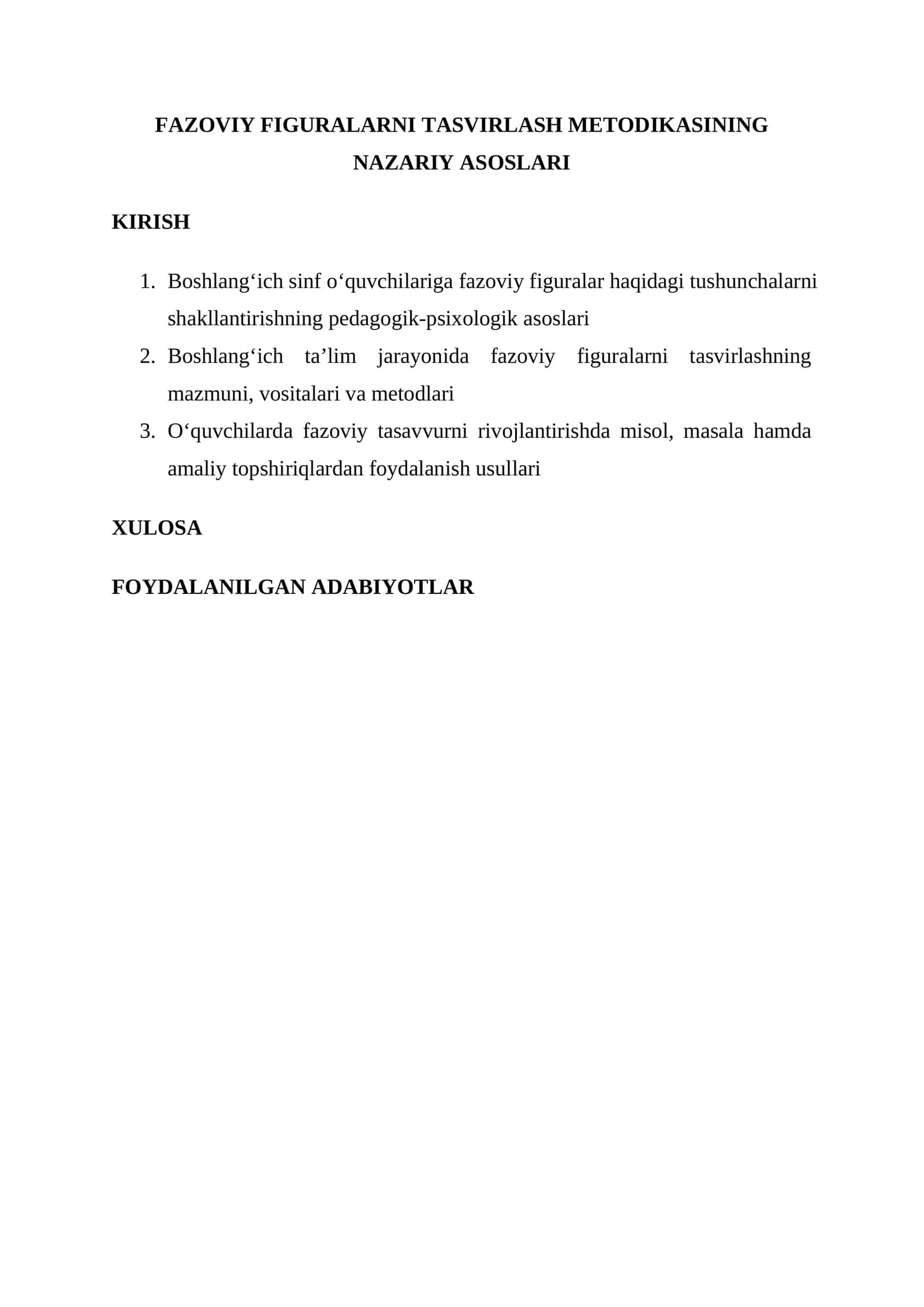 FAZOVIY FIGURALARNI TASVIRLASH METODIKASINING NAZARIY ASOSLARI 1