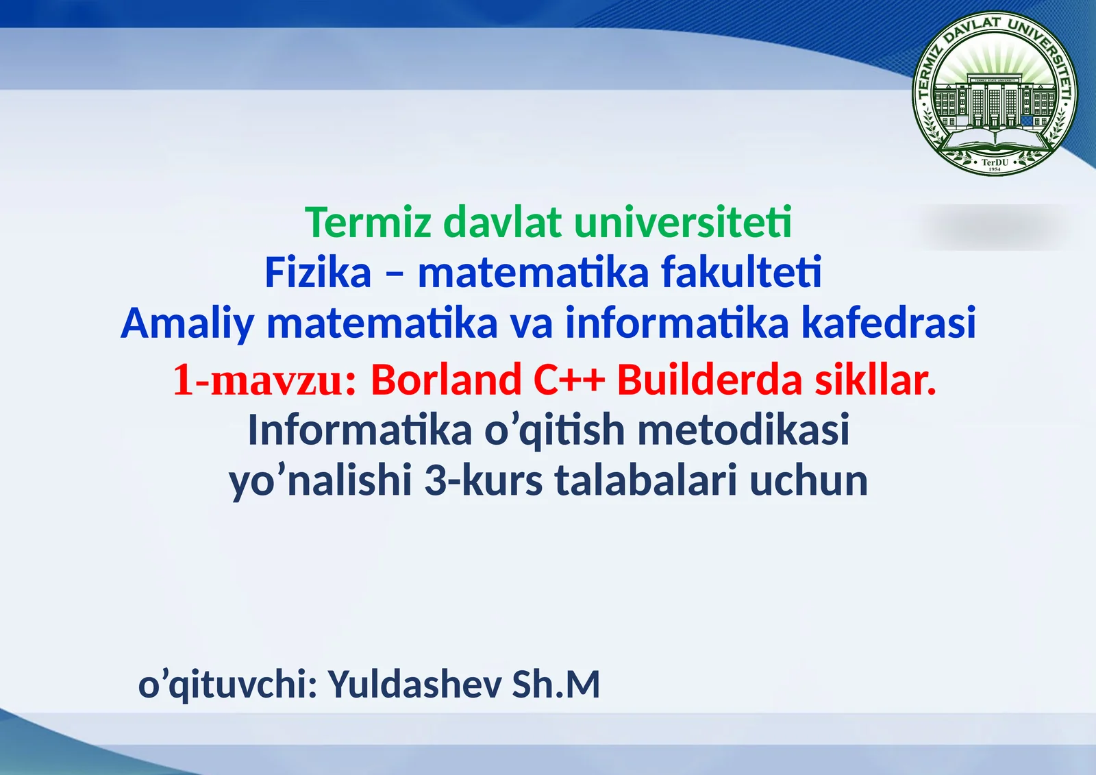 Borland C++Builderdasikllar 1