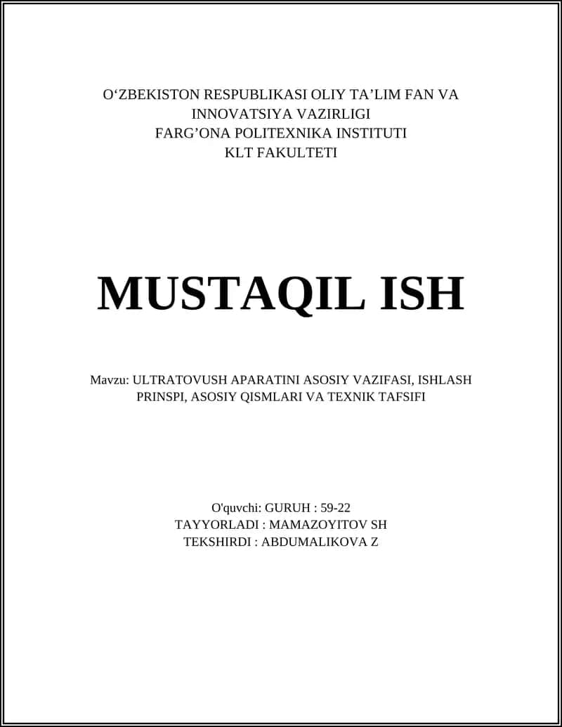 ULTRASONOGRAFIYA 1