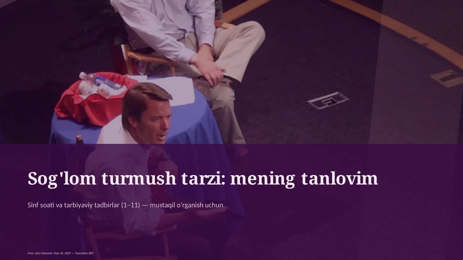 Sinf soati va tarbiyaviy tadbirlar 1