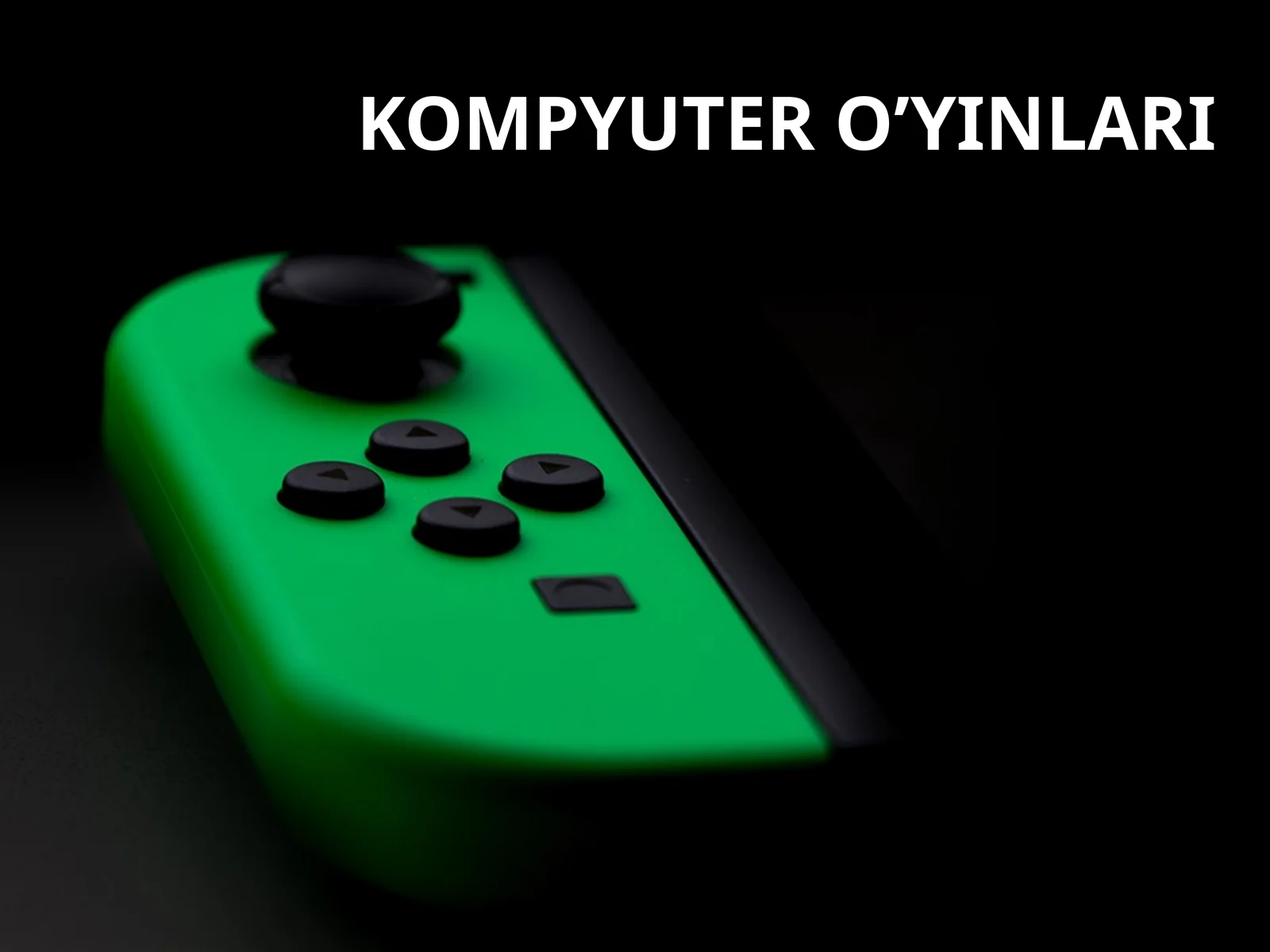 VIDEO O`YINLAR TARIXI 1