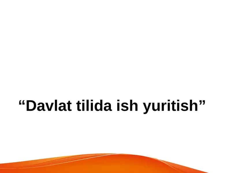 Tashkiliy hujjatlarning vazifalari haqida ma’lumot 1