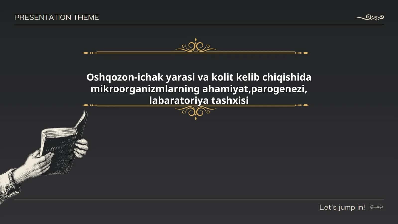 Oshqozon-ichak yarasi va kolitning mikroorganizmlarini o'rganish 1
