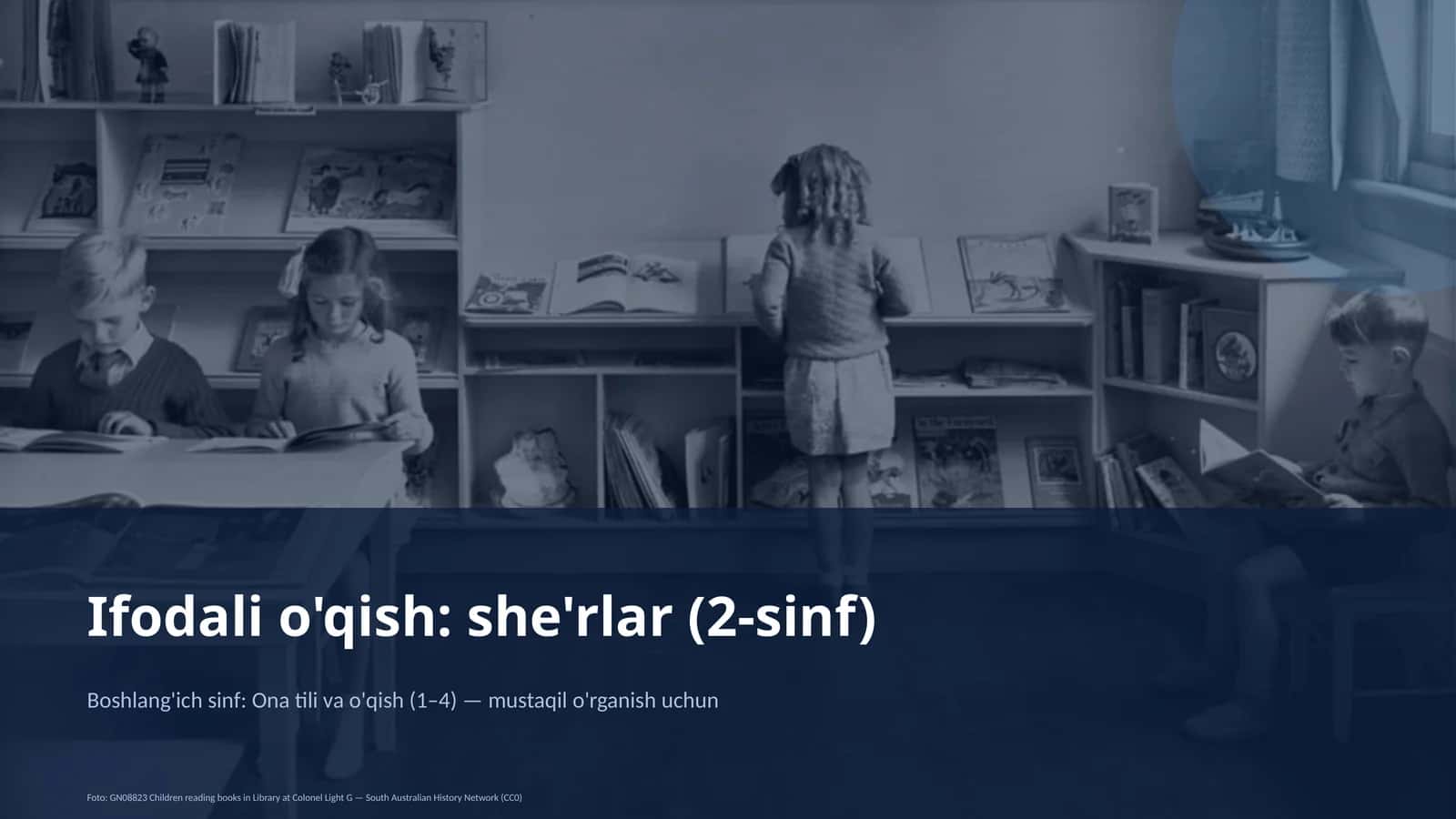 Ifodali o'qish: she'rlar (2-sinf) 1