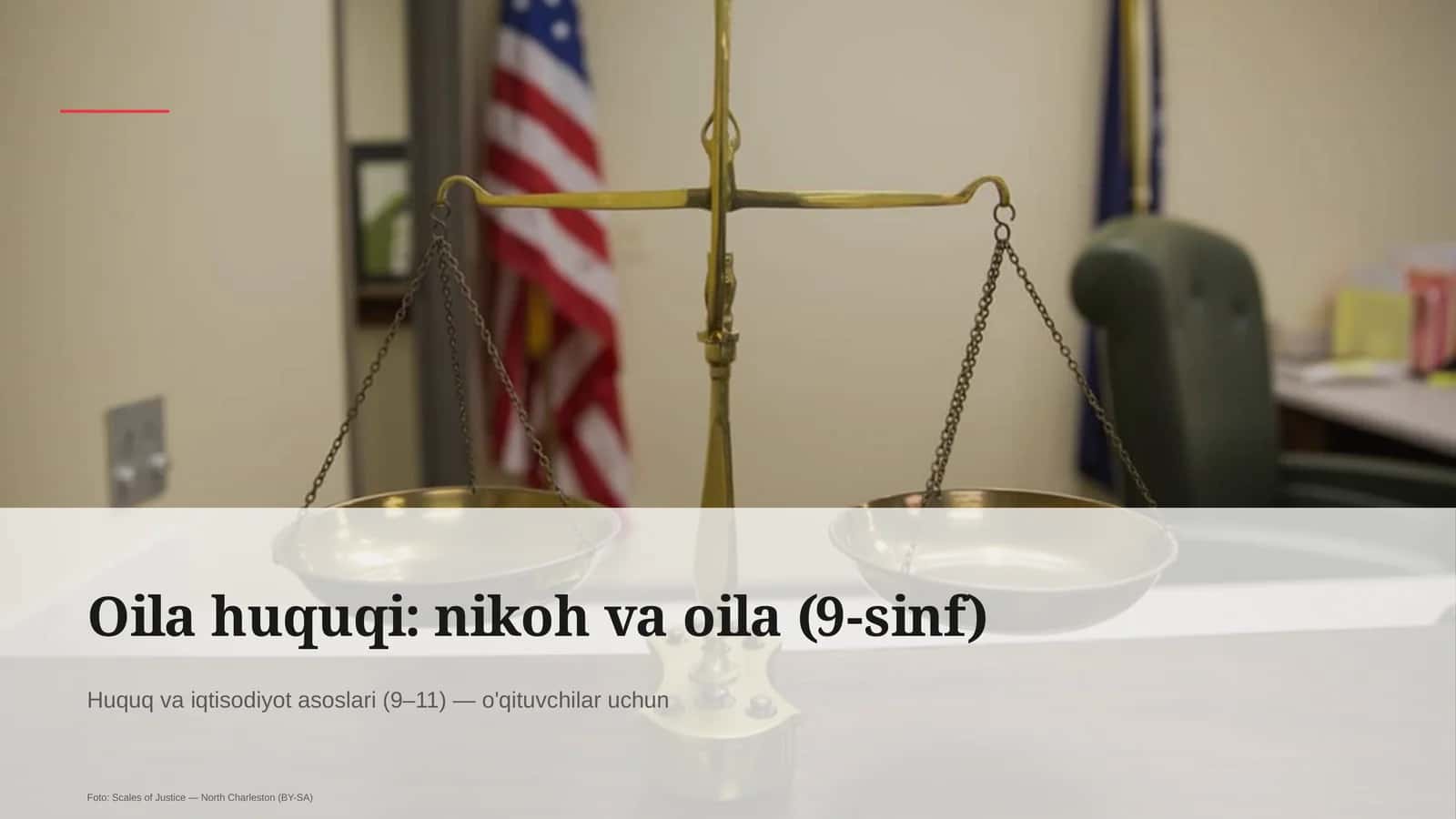 Oila huquqi: nikoh va oila (9-sinf) 1