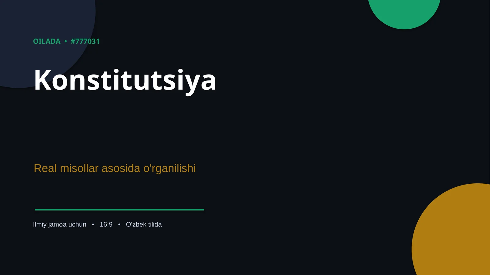 Konstitutsiya 1