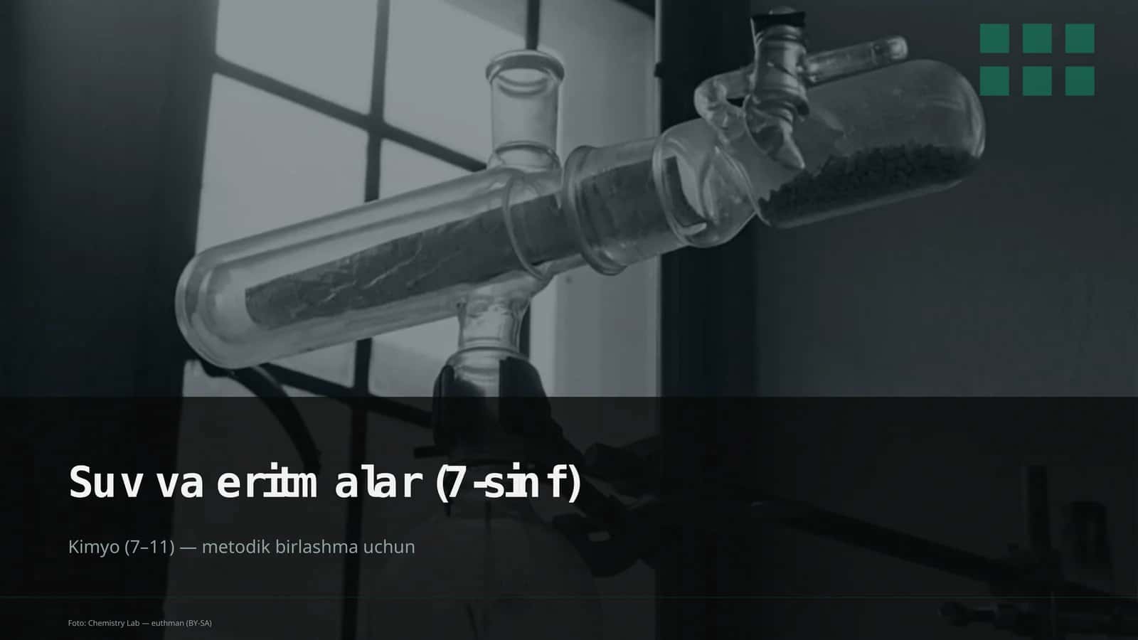 Suv va eritmalar (7-sinf) 2