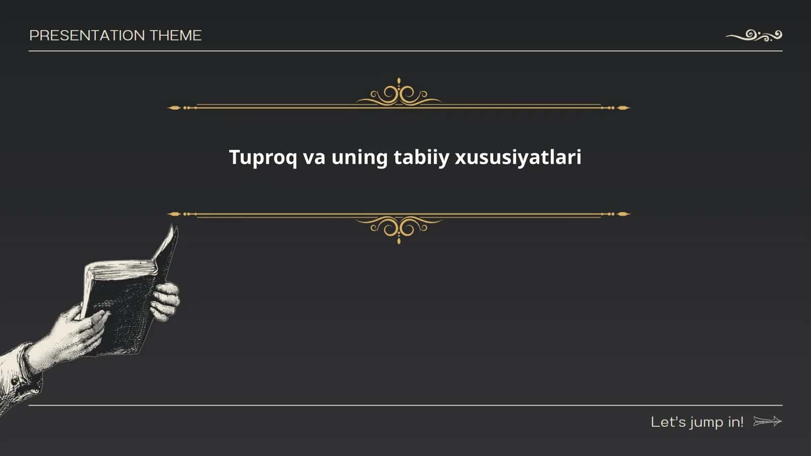 Tuproq va uning tabiiy xususiyatlari 1