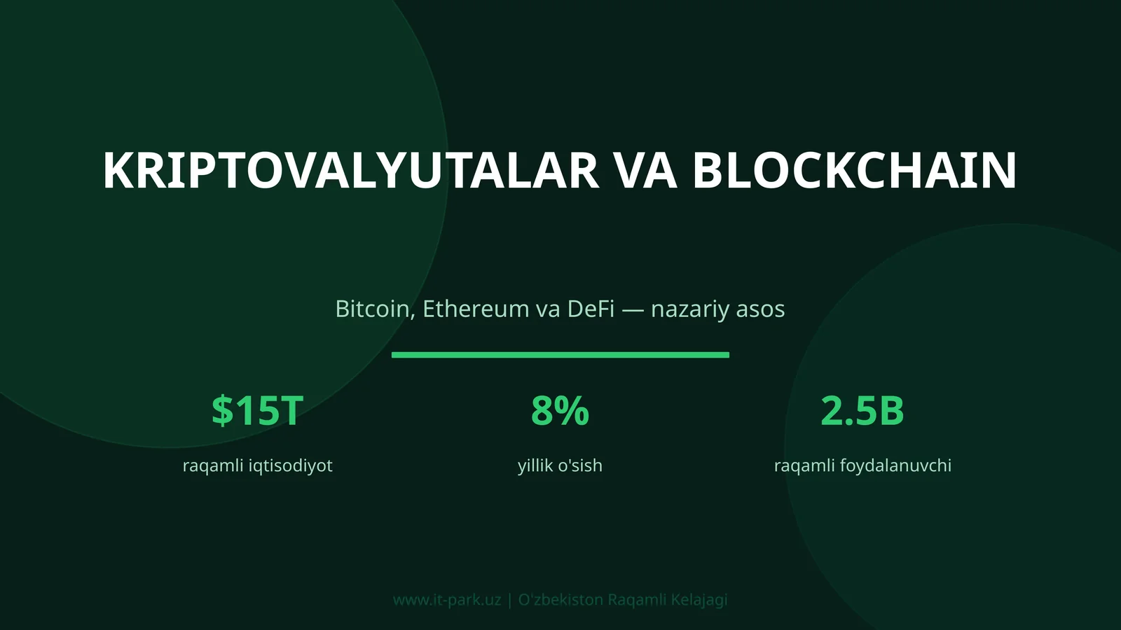 KRIPTOVALYUTALAR VA BLOCKCHAIN 1