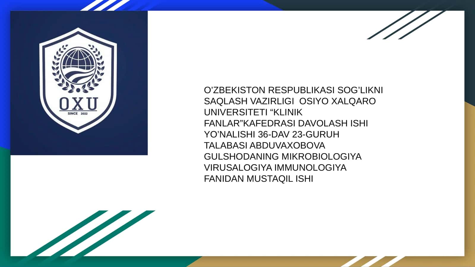 Mavzu :Gemofil bakteriyalar(yumshoq shankr qoʻzgʻatuvchisi)ularni amaliyotdagi ahamiyati , diagnostikasi haqida to'liq ma'lumot 1
