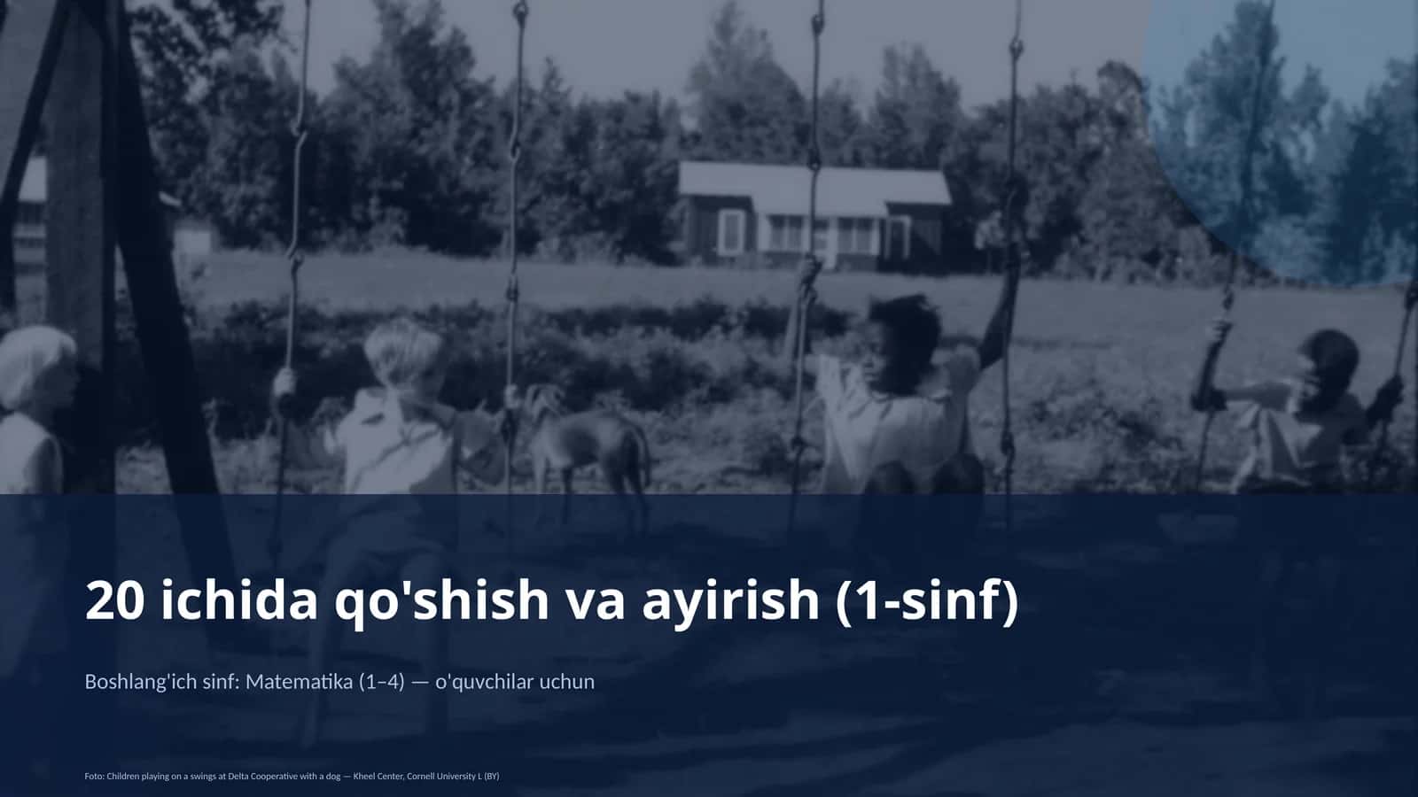 20 ichida qo'shish va ayirish (1-sinf) 1