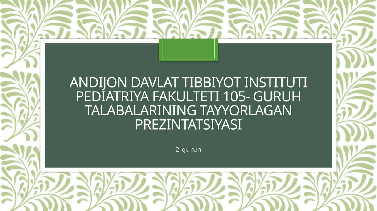 BOSH MIYA YARIM SHARLAR PO’STLOG’INING FIZIOLOGIYASI 1