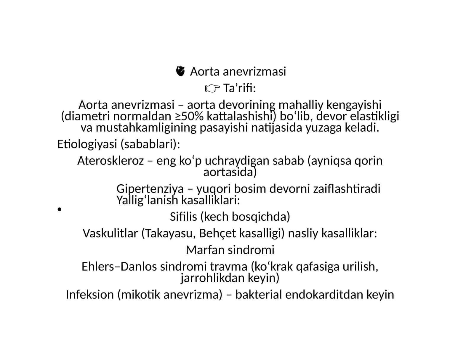 Aorta anevrizmasi 1