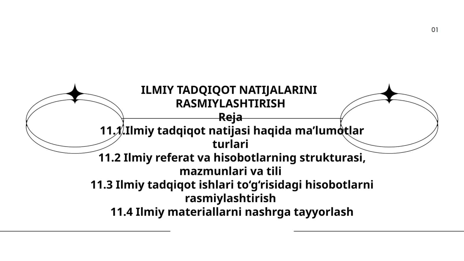 ILMIY TADQIQOT NATIJALARINI RASMIYLASHTIRISH 1