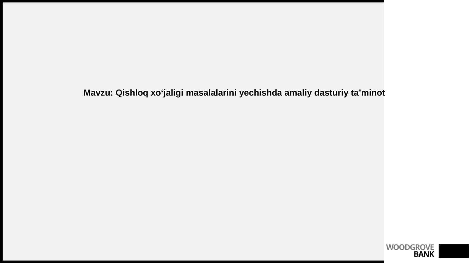 Qishloqxoʻjaligimasalalariniyechishdaamaliydasturiytaʼminot 1
