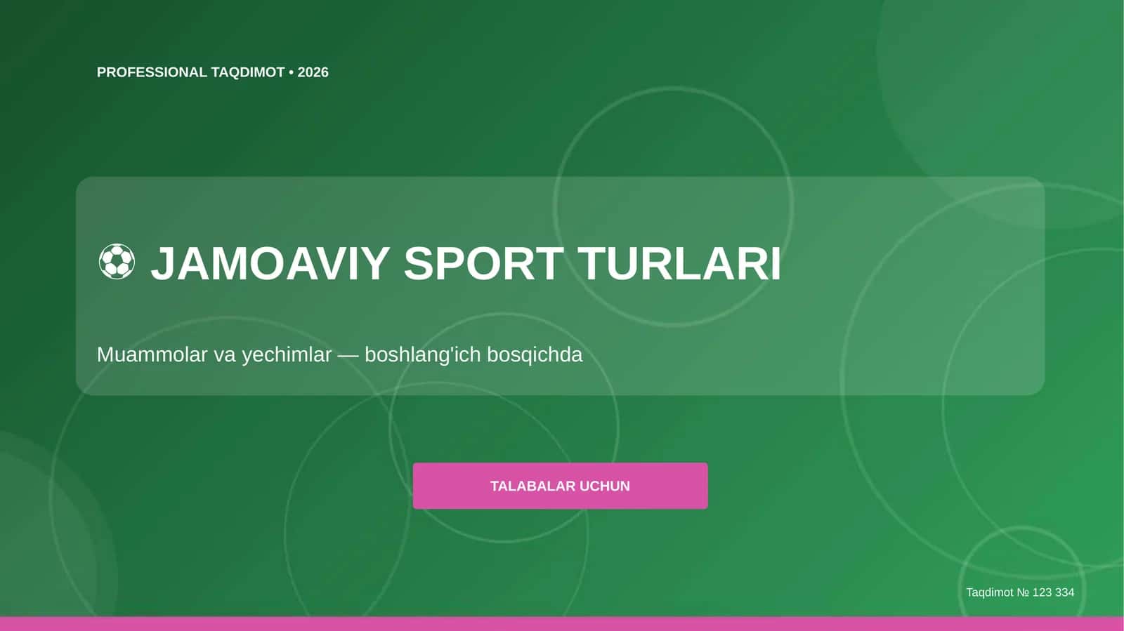 JAMOAVIY SPORT TURLARI 1