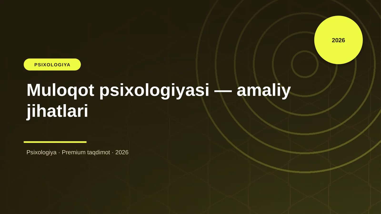 Muloqot psixologiyasi — amaliy jihatlari 1