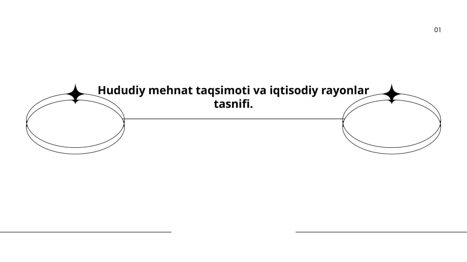 Hududiy mehnat taqsimoti va iqtisodiy rayonlar tasnifi 1