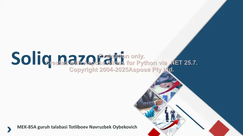 Soliq nazorati 1