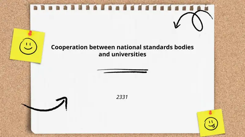 Joint curriculum development for standards education 1