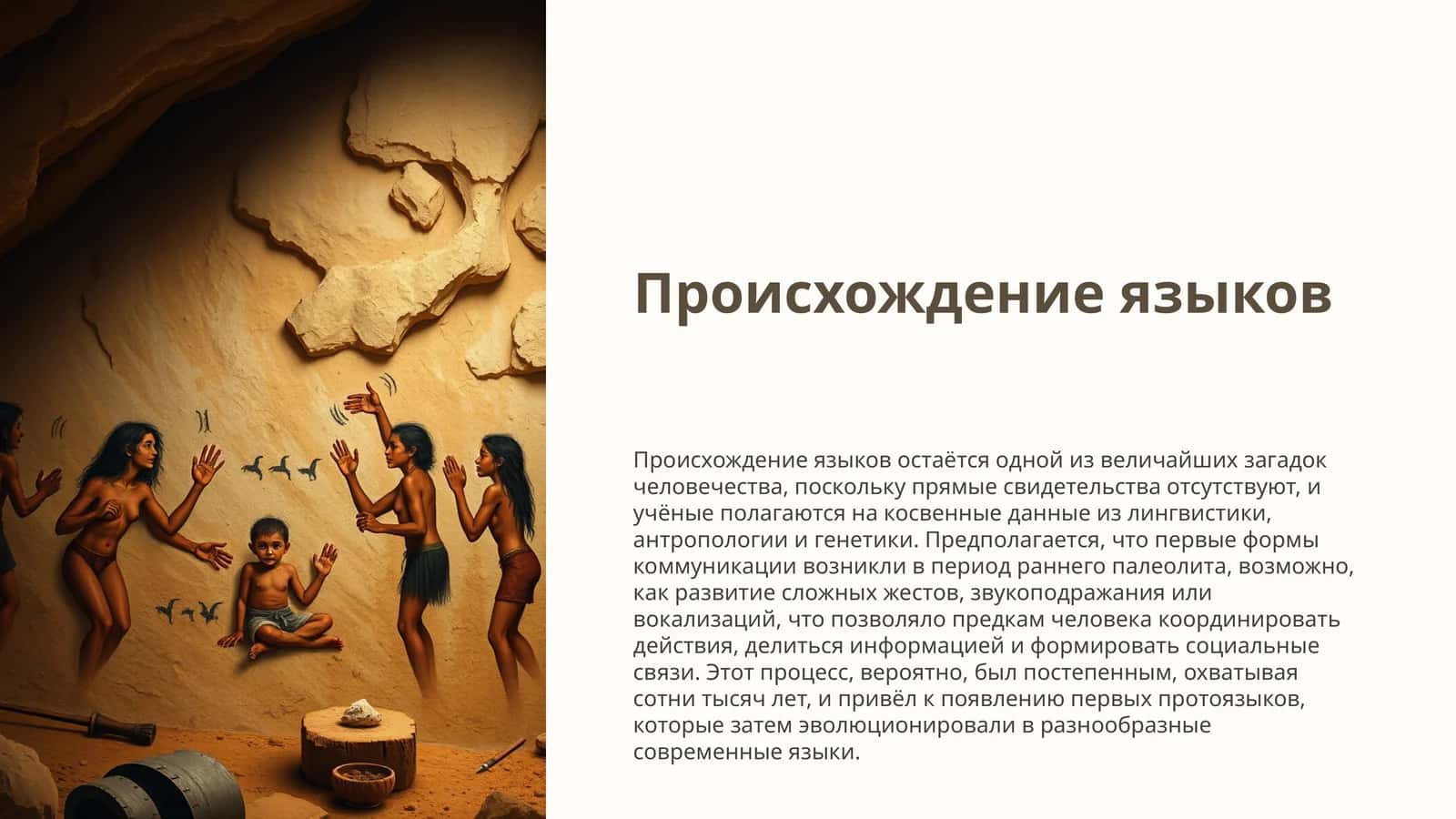 Происхождение языков 1