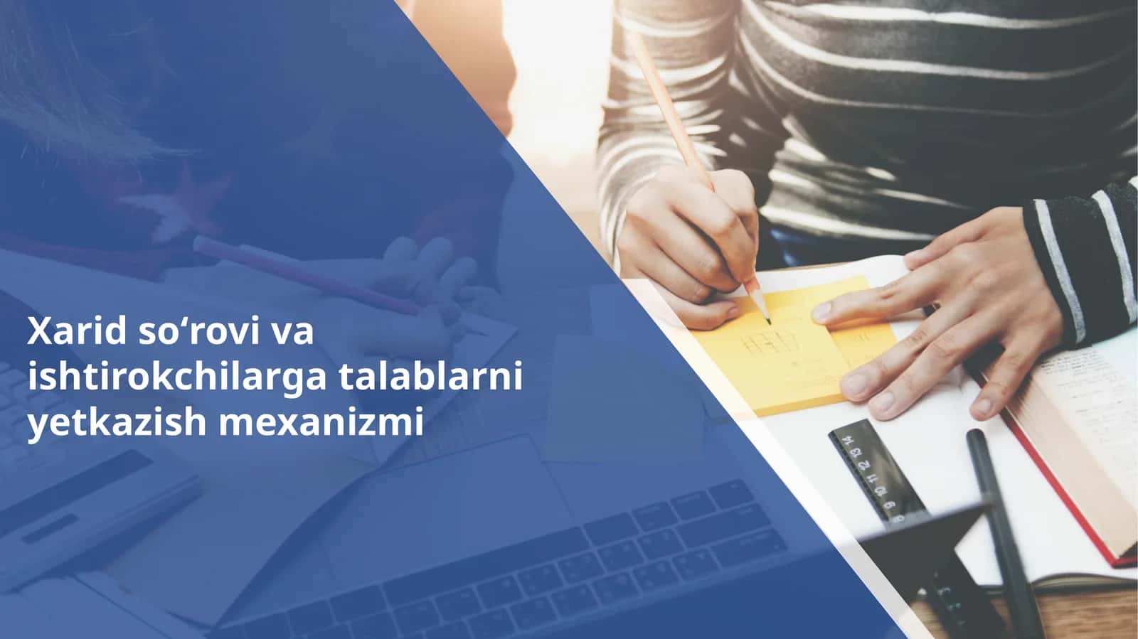 Xarid soʻrovi va ishtirokchilarga talablarni yetkazish mexanizmi 1