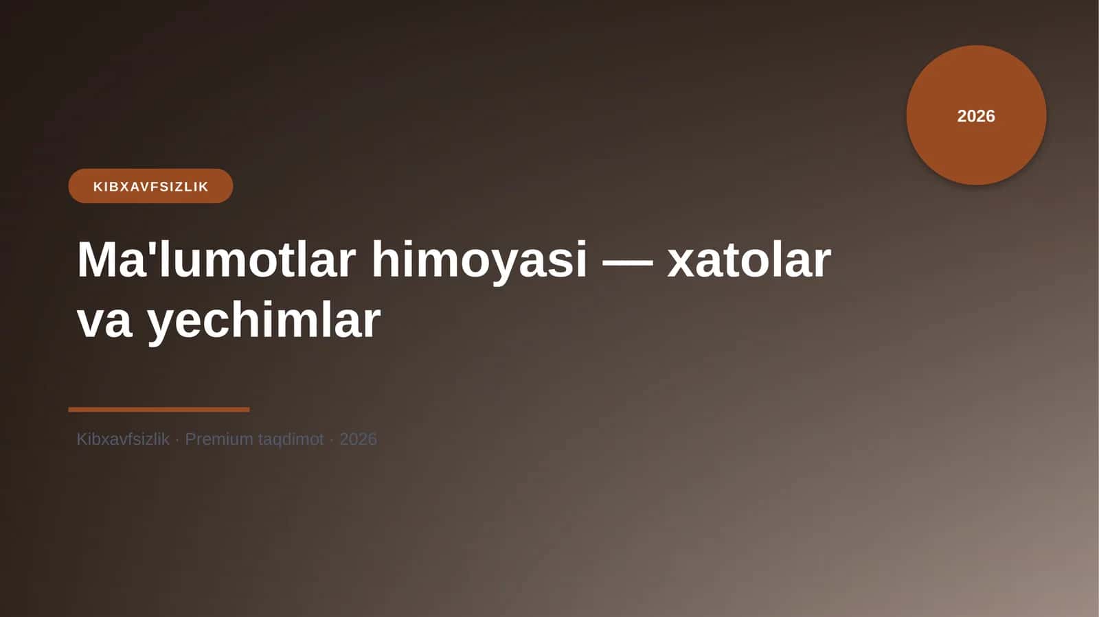 KIBXAVFSIZLIK 1