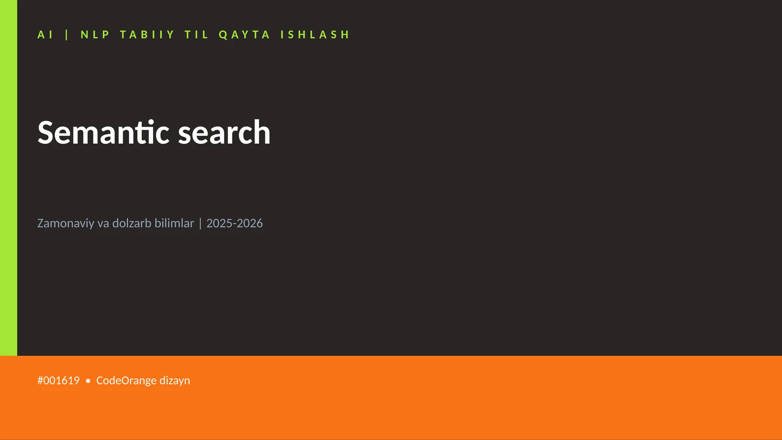 Semantic search 1