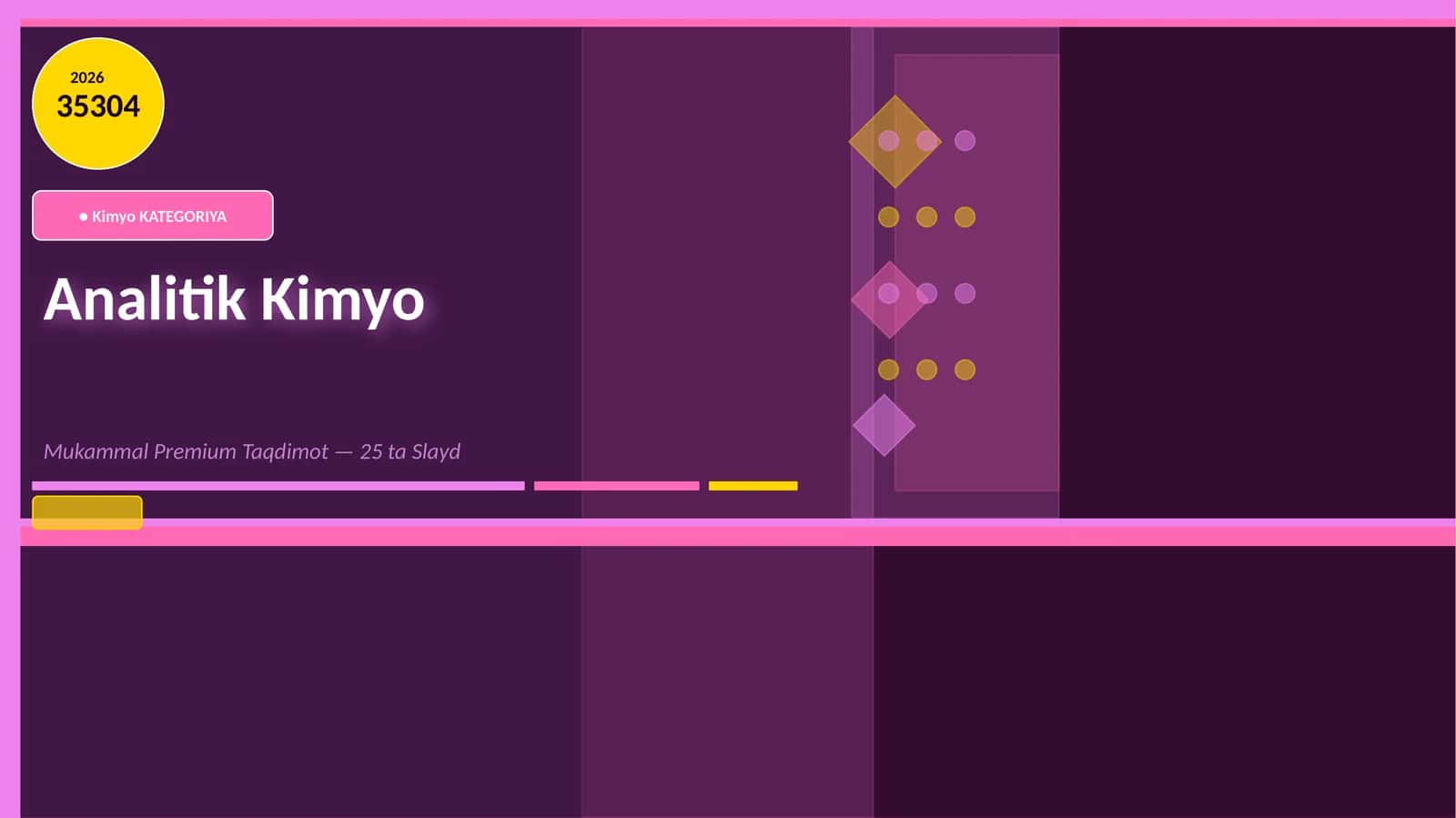 Analitik Kimyo 1